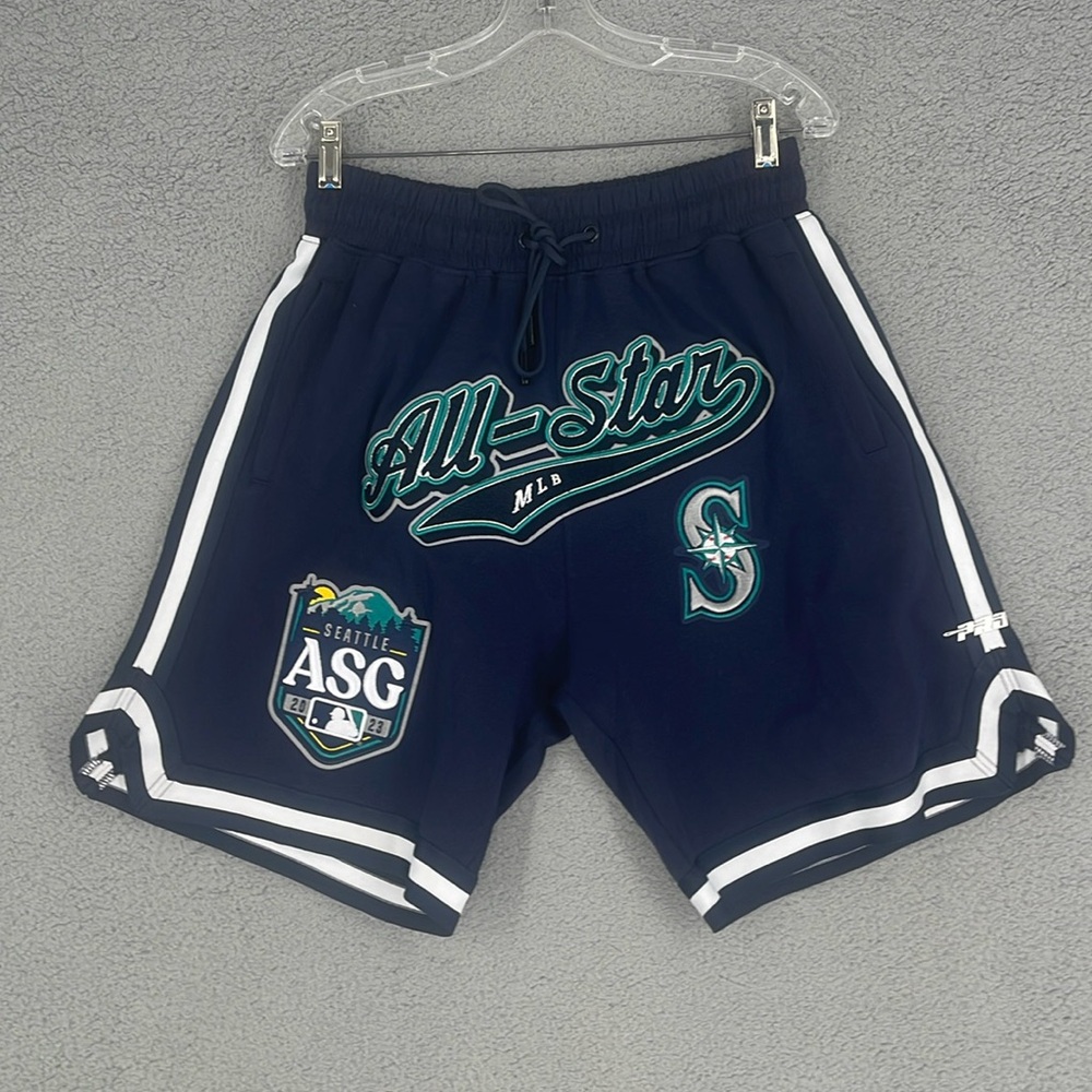 Seattle Mariners 2023 All-Star game MLB navy blue shorts men’s medium baseball